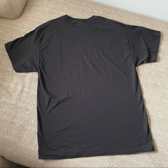 Papa the Man, The Mtyh, The Legend Graphic T-Shirt Men's Size Large Black - Picture 2 of 3